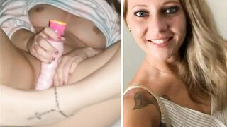 Orgasm: I was so horny I couldn't even get it in my tight pussy with cumming first! #5